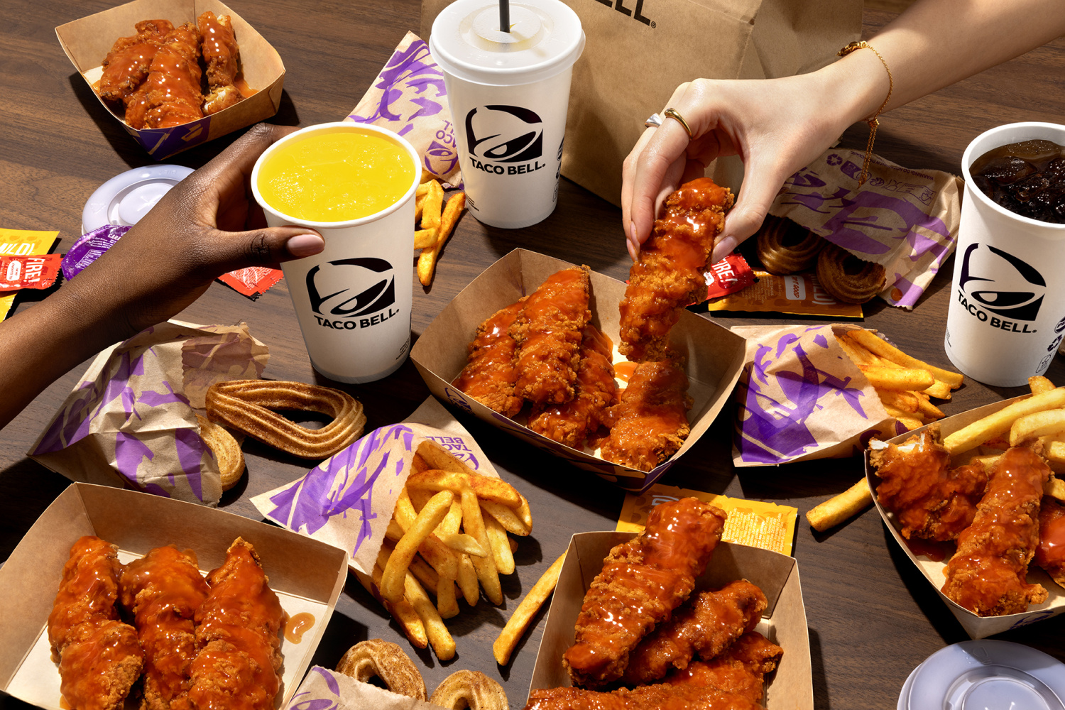 Food Stylist London – Julia Azzarello Styles Taco Bell’s New Crispy Chicken Tenders 🔥 1 taco bell hot glazed tenders food stylist julia azzarello group