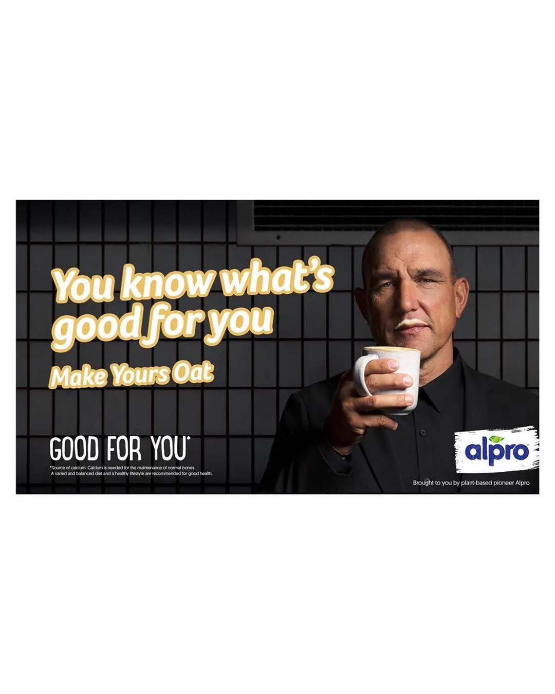 Alpro Oats - "powered by oat"