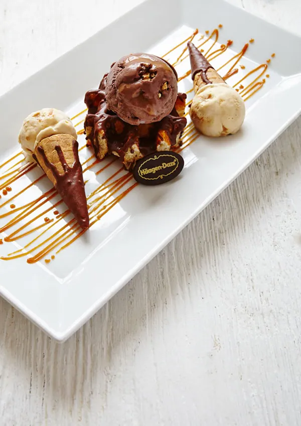 Phil Mundy, food stylist, Haagen Dazs