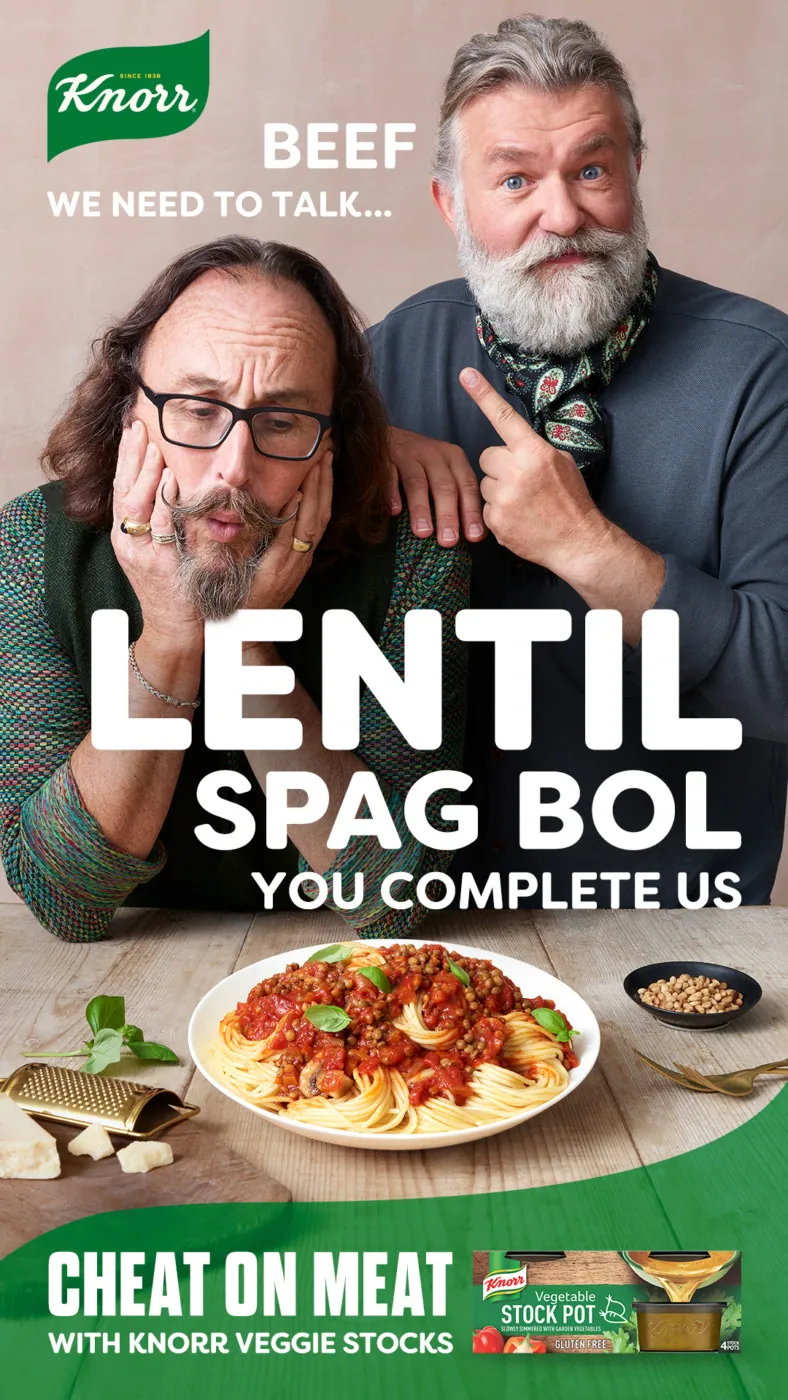 knorr cheat on meat dooh 121 lentil