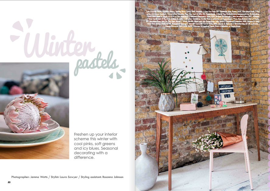 Style Department - Update winter 2014-2015 4 Laura Sawyer, Interior stylist, Style Department