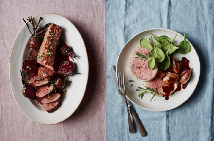 Angela Boggiano, food stylist, Booths