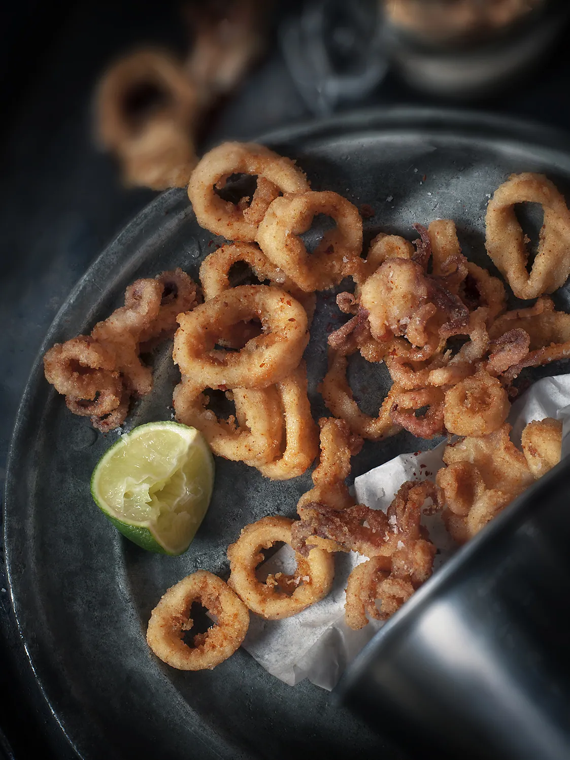 Julia Azzarello, professional food stylist, squid, food stylist, Style Department