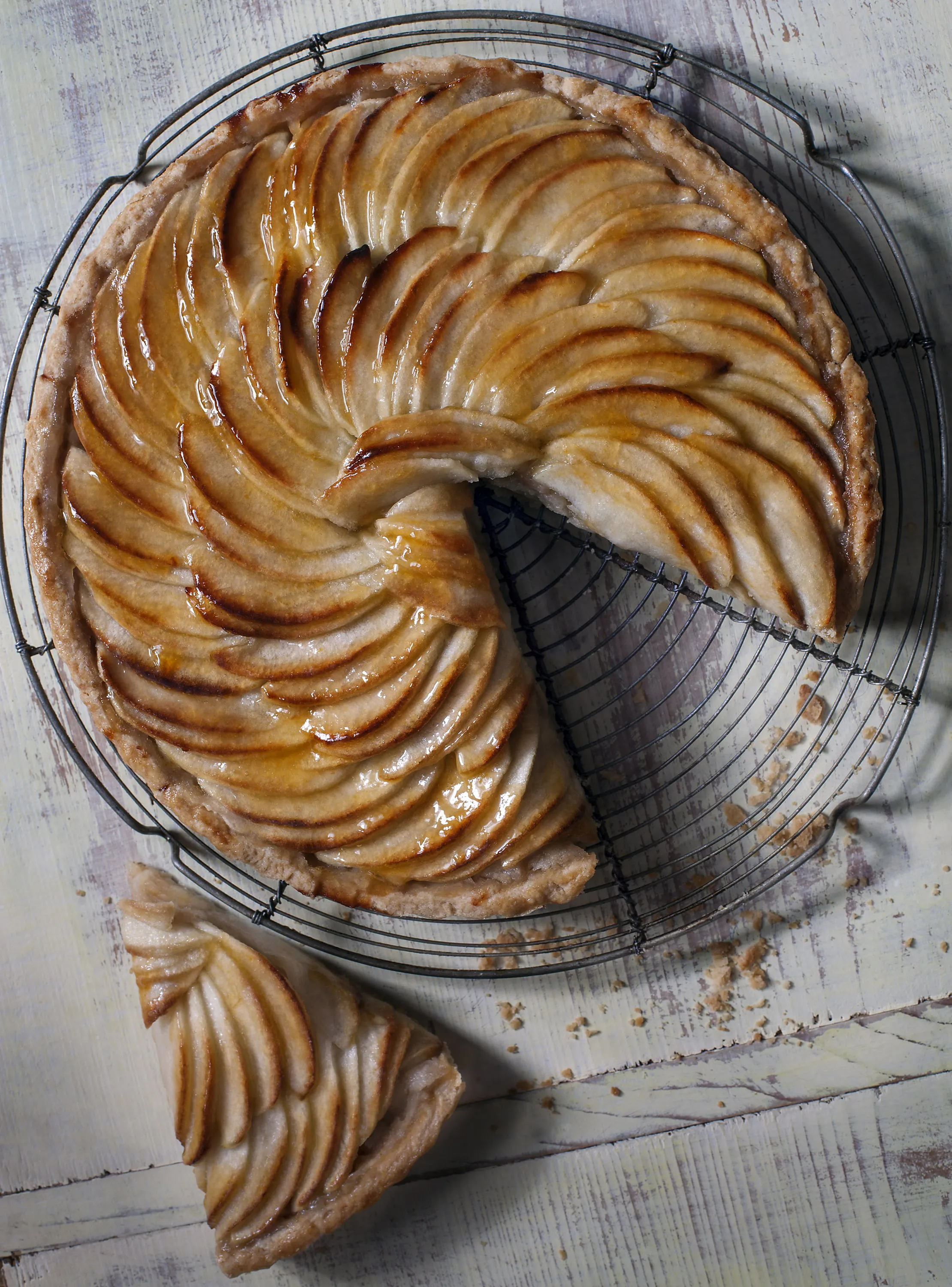 Julia Azzarello, professional food stylist, Style Department, tarte tatin